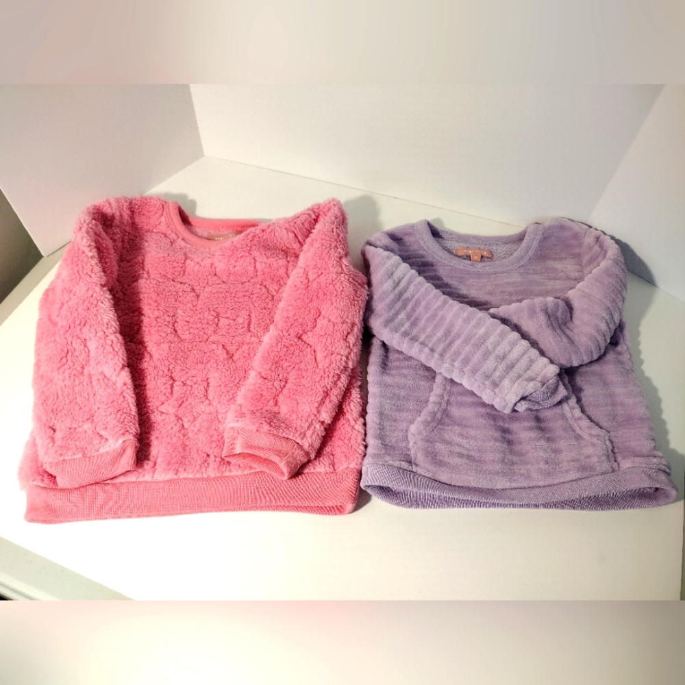 ❄️ Cozy Fleece Sweater Duo (Size 3T)